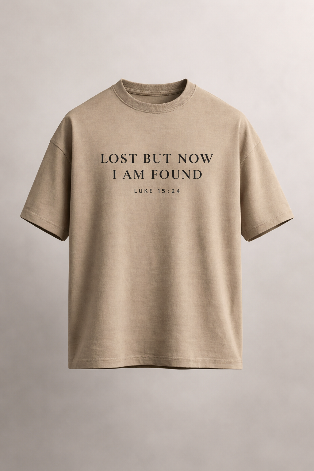 I Am Found Tee – Luke 15:24 Christian T-shirt
