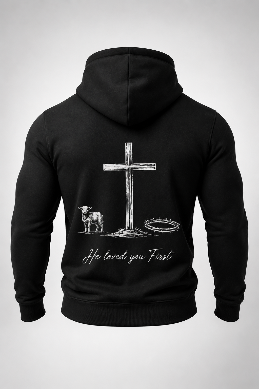 Jesus Fever Men's Gym Hoodie