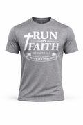 Run By Faith - Men's running T-shirt