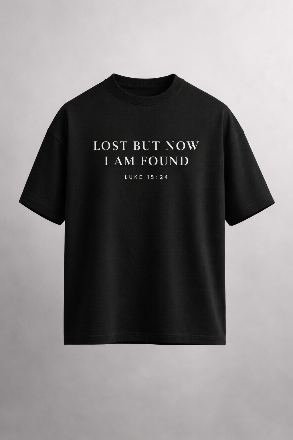 I Am Found Tee – Luke 15:24 Christian T-shirt