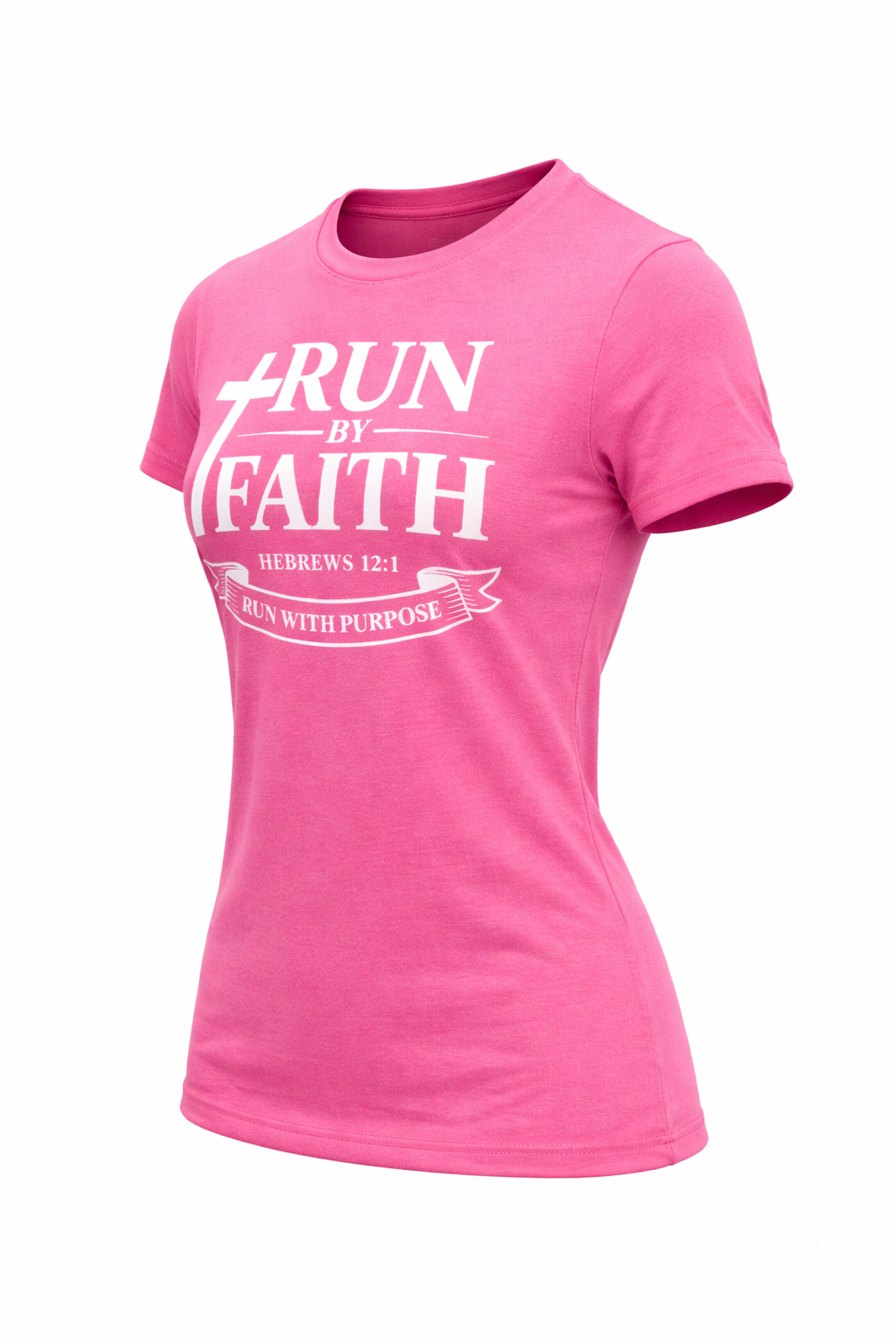 Run By Faith Women's Running Tee