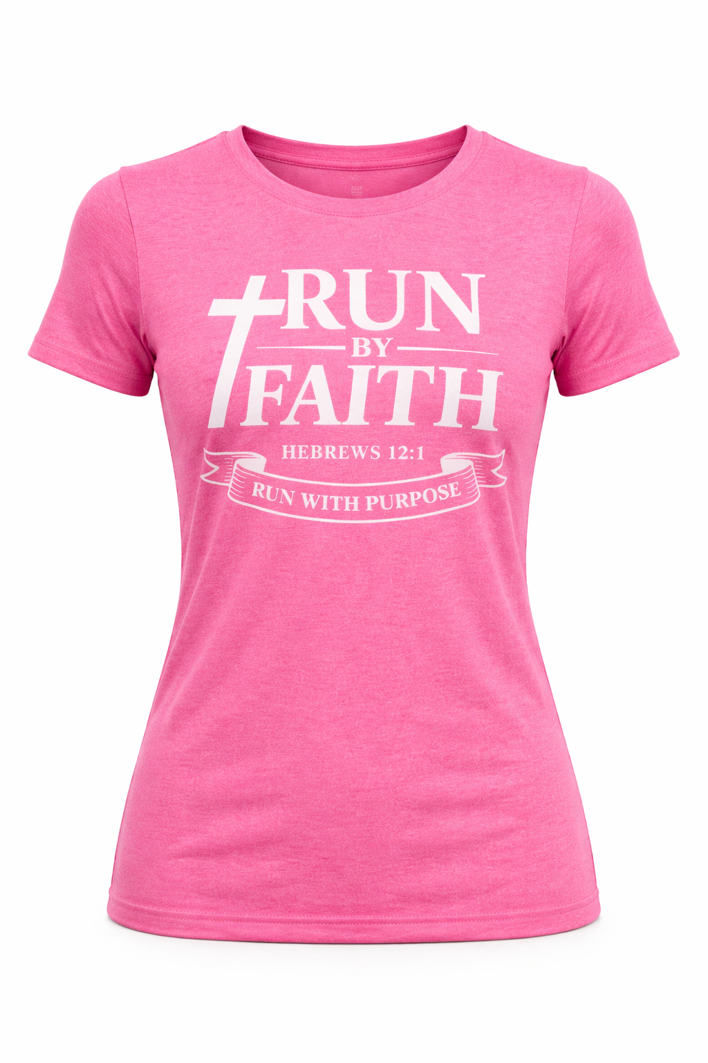 Run By Faith Women's Running Tee